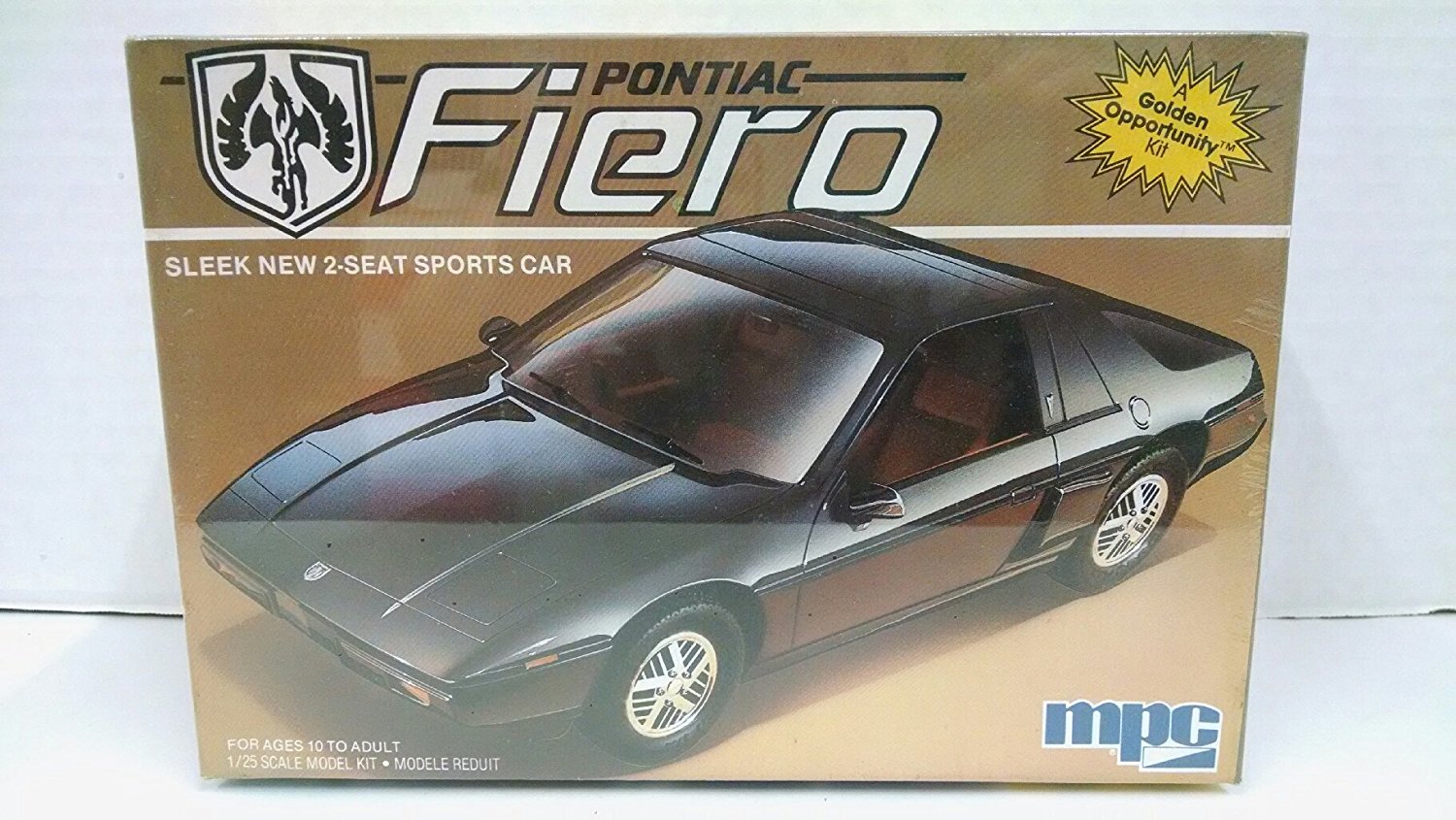 Pontiac Fiero (1986) Diecast 1:43 American Cars Brand new Sealed