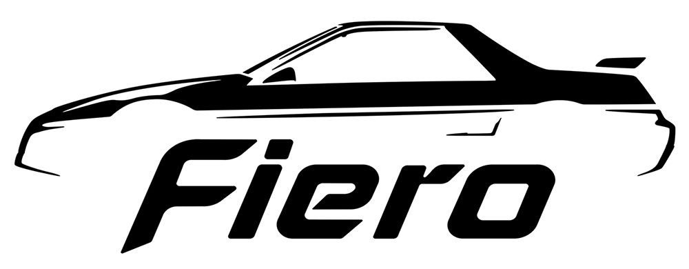 Pontiac Fiero Decal