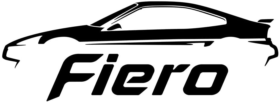 Pontiac Fiero GT Decal